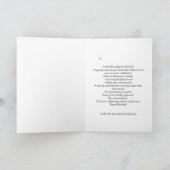 Surveillance Rapport Grappige Verjaardagskaart Kaart (Binnen)
