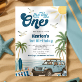 Surven 1e verjaardagsuitnodiging - De Grote Kaart