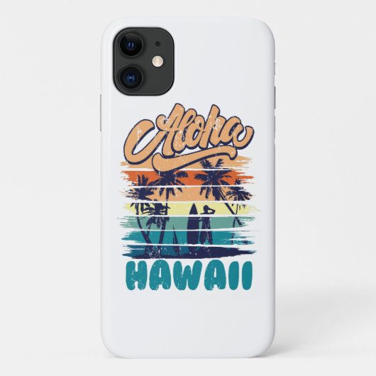 Surven - Aloha Hawaii Case-Mate iPhone Case (Achterkant)