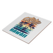 Surven - Aloha Hawaii Tegeltje (Zijkant)