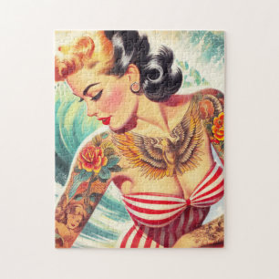 Surven Beach Pin-up Legpuzzel