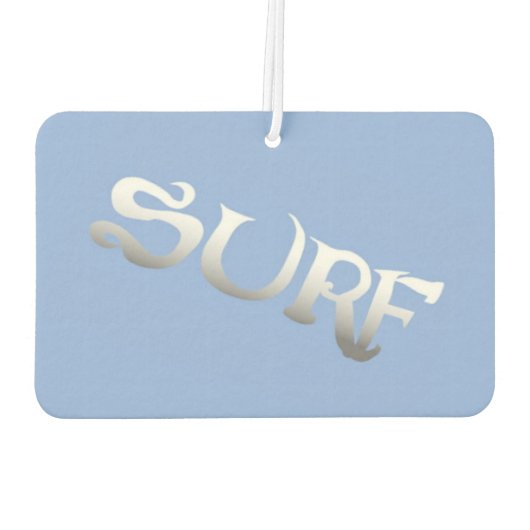 Surven blauw gekantelde auto luchtverfrisser (Achterkant)