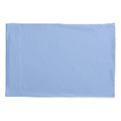 Surven blauw gekantelde standaard kussensloop (Achterkant)