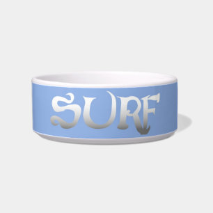 Surven blauw medium petkom voerbakje