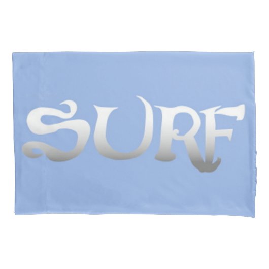 Surven Blue Standard kussensloop (Voorkant)