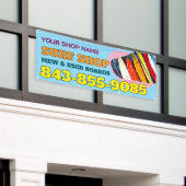 Surven Board Shop Custom Banner (Buitenkant Gebouw)