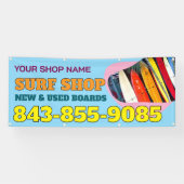 Surven Board Shop Custom Banner (Horizontaal)
