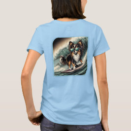 SURVEN Boy langharige Chihuahua T-shirt