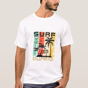 Surven California Retro Palm Tree T-shirt