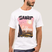 Surven California Wave Riders T-shirt (Voorkant)