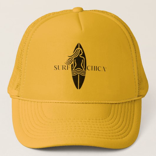 Surven Chica® Trucker Hat – Kustlevensstijl Pet (Voorkant)