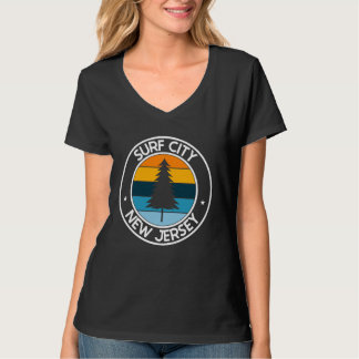 Surven City New Jersey NJ Verenigde Staten City Pr T-shirt