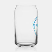 Surven City (surfer) Blikvorm Glas (Rechts)