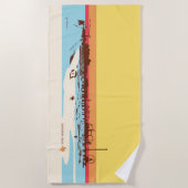 Surven Dagen - Galveston Island, Pleasure Pier Strandlaken (Voorkant)