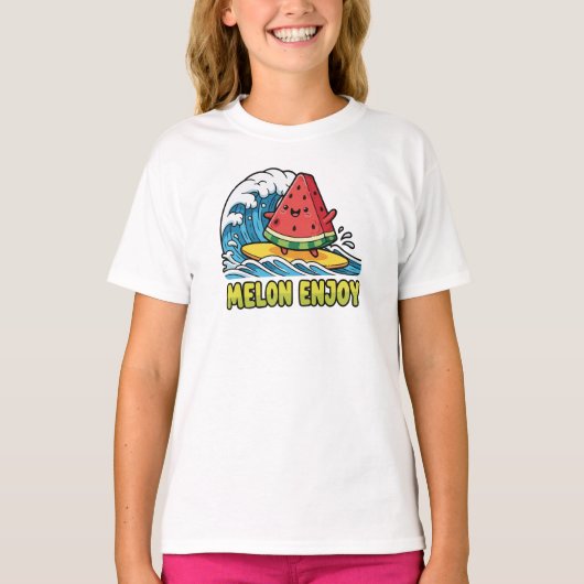 Surven en snacks t-shirt (Voorkant)