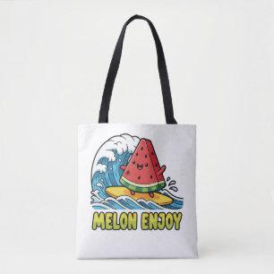 Surven en snacks tote bag