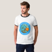 Surven en zomer t-shirt (Voorkant volledig)