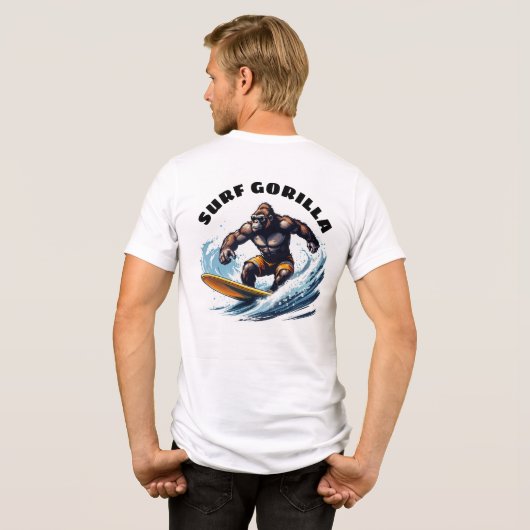 Surven gorilla Tri-Blend shirt (Achterkant volledig)