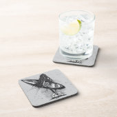 Surven Hawaii Surfer Summer |  surfer meisjes Bier Onderzetter (Rechterzijde)