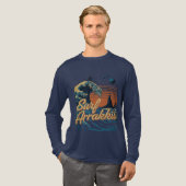 Surven in de duinen van Arrakis Tri-Blend Shirt (Voorkant)