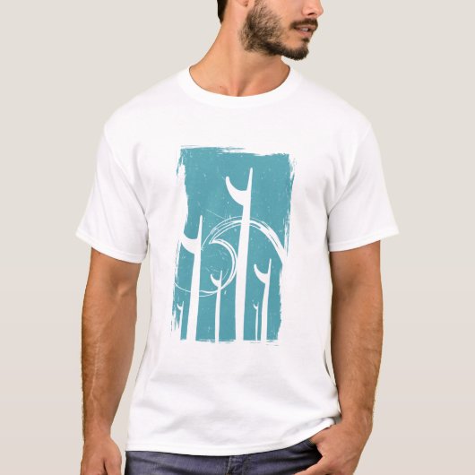 Surven kunstborden t-shirt (Voorkant)