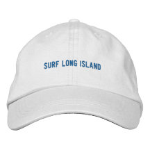 Surven Long Island pet - Blauwe tekst