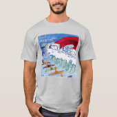 Surven Magneet mannen grijs T-shirt (Voorkant)