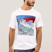 Surven Magneet mannen wit T-shirt (Voorkant)