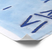 Surven Magneet matte waarde poster (Hoek)