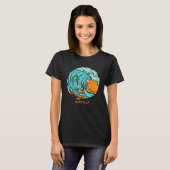 Surven omhoog Cool Beach Vibes 1 T-shirt (Voorkant volledig)