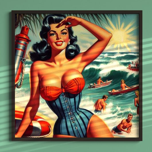 Surven pin-up Poster