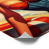 Surven pin-up Poster (Hoek)