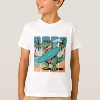 Surven Rex – Dino op de golven T-shirt
