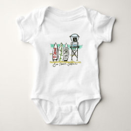 Surven San Clemente Baby Bodysuit