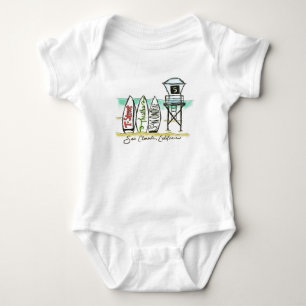 Surven San Clemente Baby Bodysuit