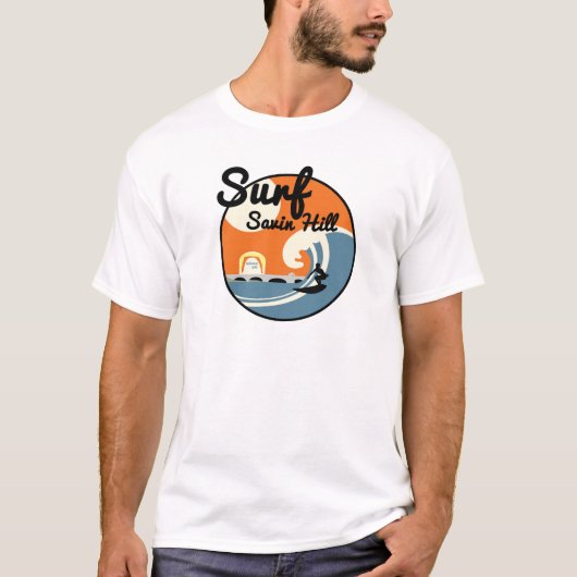 Surven Savin Hill - het favoriete strand van Dorch T-shirt (Voorkant)