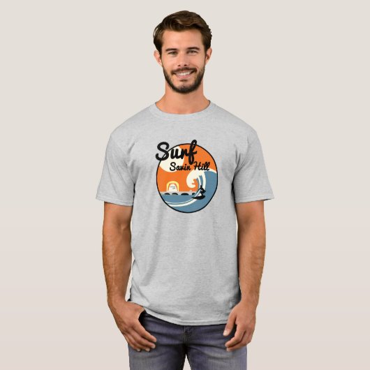 Surven Savin Hill - het favoriete strand van Dorch T-shirt (Voorkant volledig)
