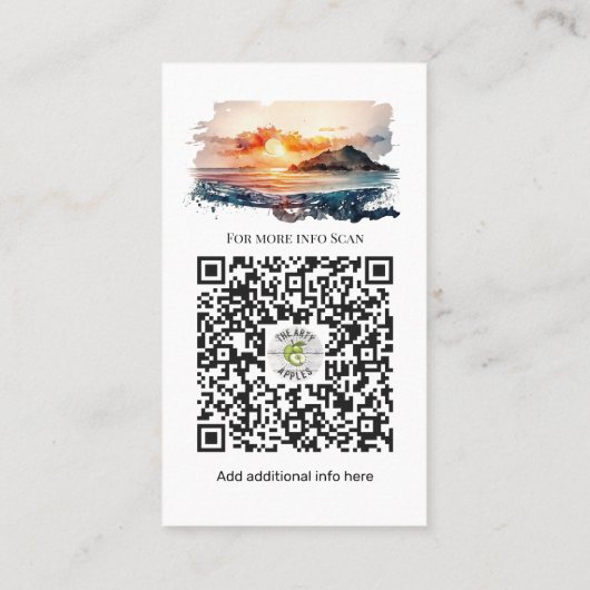 Surven School Beach - watersportinstructeurs Visitekaartje (Achterkant)