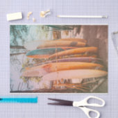 Surven Shack Surf Board Beach Decoupage Papier (Craft)