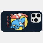 Surven Shark Beach graag Case-Mate iPhone Case (Achterkant (horizontaal))