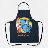 Surven Shark Beach graag Schort (Voorkant)