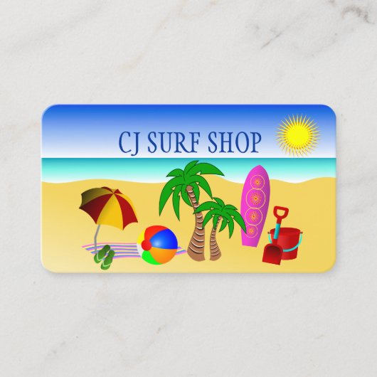 Surven Shop Visitekaartje (Voorkant)