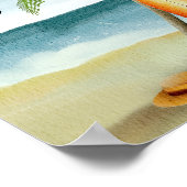 Surven strand - Snoepjes en lekkernijen Poster (Hoek)