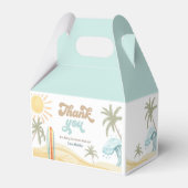 Surven Surfen Retro De Big One Boy Verjaardagsguns Bedankdoosjes (Achterkant)