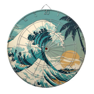 Surven Up Retro Wave Design Classic Nederland Dartbord