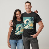 Surven Up Retro Wave Design Classic Nederland T-shirt (Unisex)