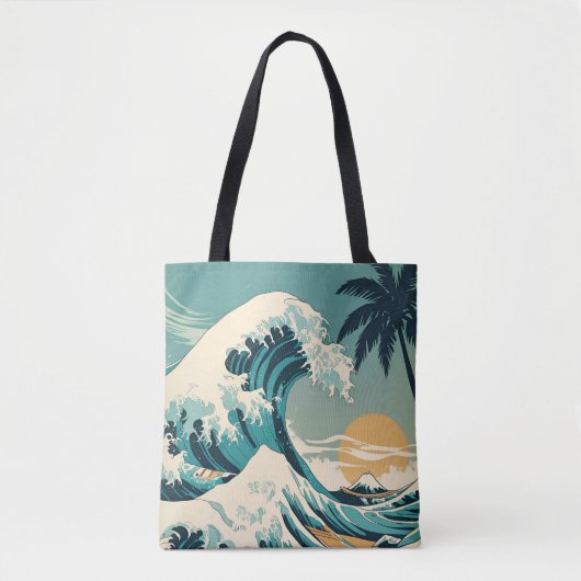 Surven Up Retro Wave Design Classic Nederland Tote Bag (Voorkant)