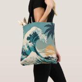 Surven Up Retro Wave Design Classic Nederland Tote Bag (Dichtbij)