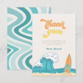 Surven Verjaardag Dank u kaarten (Voorkant / Achterkant)