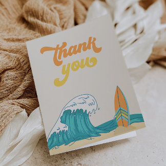 Surven Verjaardag Dank u kaarten